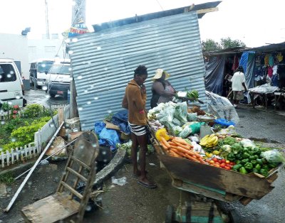 Market in Falmouth, Jamaica