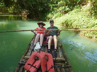 Push Pole for Bamboo Raft