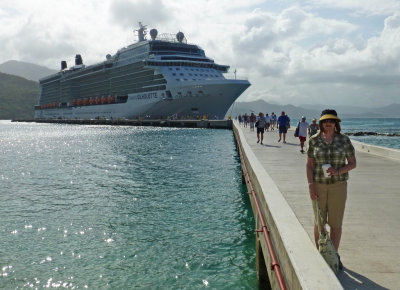 Docked at Labatee, Haiti