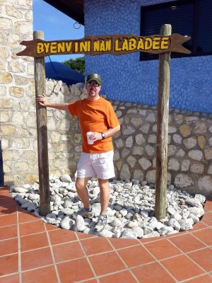 Arrival at royal Caribbean's Private Island at Labatee, Haiti