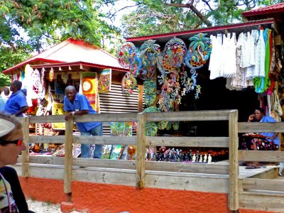 Craft Market at Labatee, Haiti