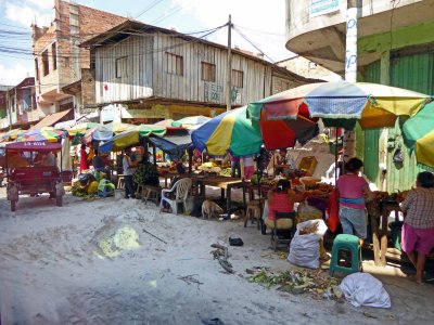 Street Market in Iquitos, Peru