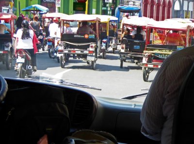 Almost No Cars in Iquitos, Peru