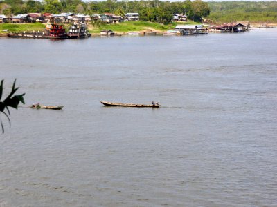 The Amazon River at Iquitos, Peru