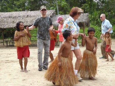 Audience Participation in Yagua Indian Dance