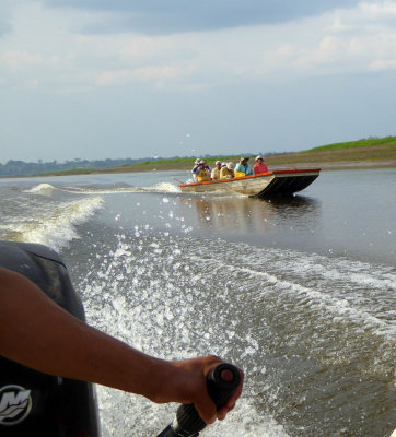 Our Daily Transportation on the Amazon