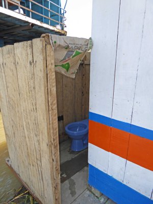 Bathroom at Amazon River Bar