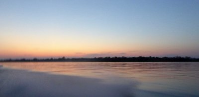 Early Morning on the Amazon River