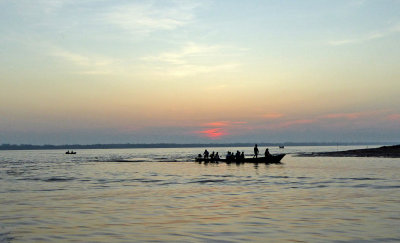 Early Morning on the Amazon River