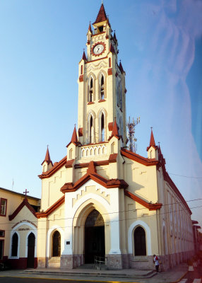 Catholic Church in Iquitos, Peru