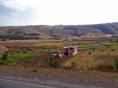 Driving Through Peruvian Countryside