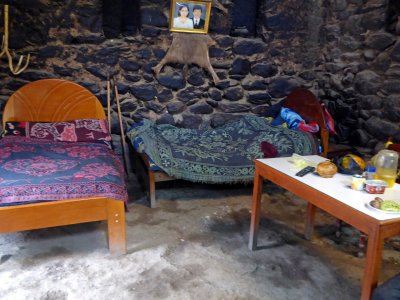 Beds in 15th Century Inca House