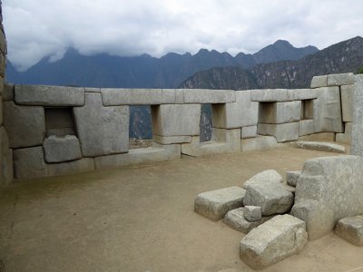 The Temple of Three Windows at Machu Picchu
