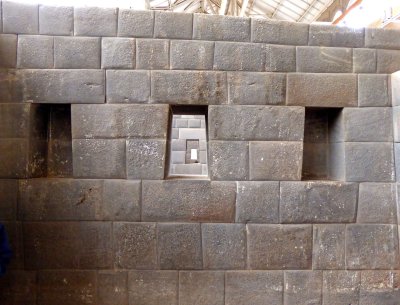 The Incan Temple of the Sun has remained intact since around 1200 AD