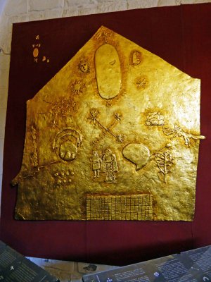 Some Incan Gold that covered all the Walls of the Temple of the Sun