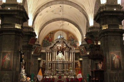 Main Altar in Cusco Cathedral