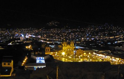Cusco, Peru by Night