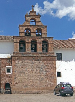 Bell Tower Outside of Almundena Cemetery, Cusco