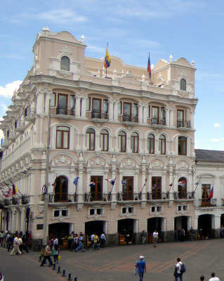 Hotel Plaza Grande on Independence Square has only 15 Suites