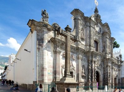 Iglesia de la Compania de Jesus in Quito (1605-1765)