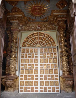 Main Entrance into the Jesuit Church of the Society of Jesus