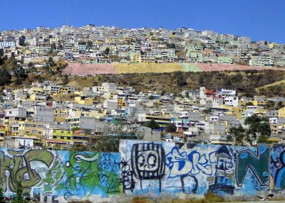 Crowded, Poorest Quito Suburb