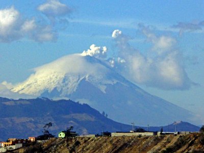 Cotopaxi Volcano in Ecuador Erupted a Week after we Left