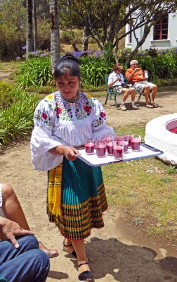 Drinks before Lunch at the Hacienda La Compania