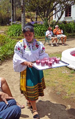 Drinks before Lunch at the  Hacienda La Compania