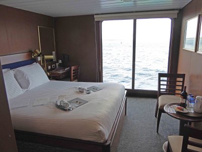 Our Cabin on the MV Santa Cruz