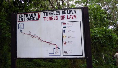 Visiting the Lava Tubes on Santa Cruz Island