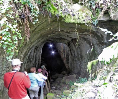 Entrance to Lava Tube