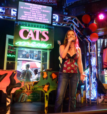 Sherri Singing at Cat's Meow