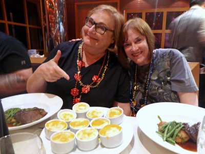 Liz & Susan asked for a side of Cheesy Mashed Potatoes