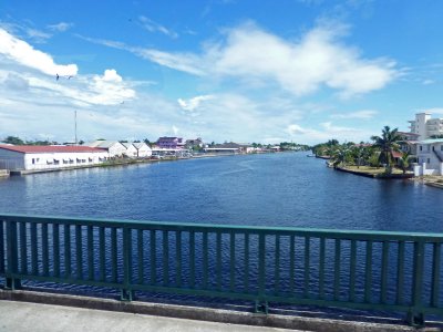 Crossing the Belize River