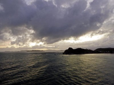 Entering the Bay of Islands, New Zealand