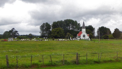 Country Church in Northland of New Zealand