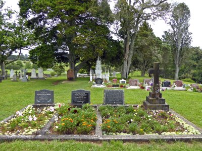 Cemetery at Te Waimate Church, NZ
