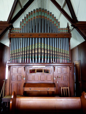 Pipe Organ in Te Waimate Church, NZ