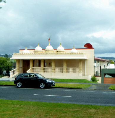 Interesting building in Rotorua, NZ