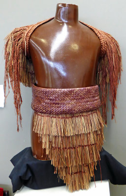 Example of work from National Weaving School, Te Puia, NZ