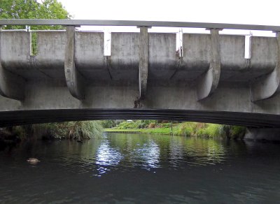 Low Bridge on the Avon River, Christchurch, NZ