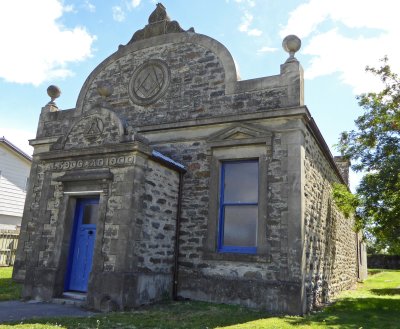 The Cromwell Kilwinning Masonic Lodge was built in 1900