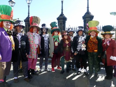 Mad Hatters in Jackson Square