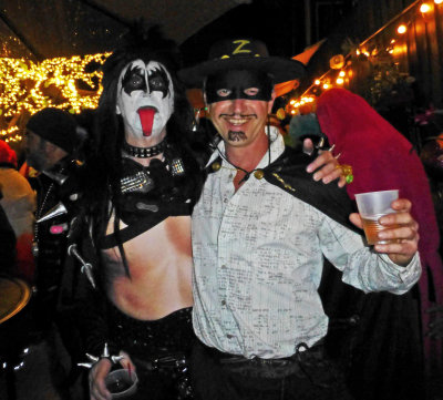 The Demon meets Zorro at B Mac's