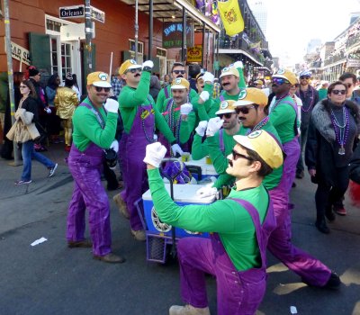 Mario Brothers on Bourbon St