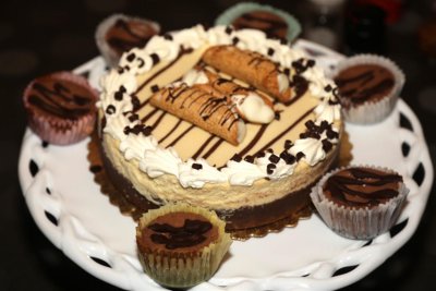 Katherine's Cannoli Birthday Cake