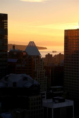 Sunset from the Observation Deck