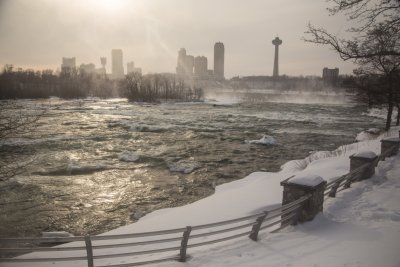 March in Niagara Falls