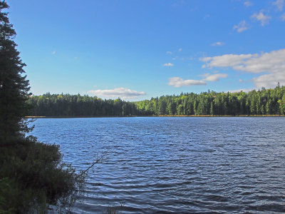 Appalachian Trail from the west branch of the Pleasant river to Monson, Maine, USA